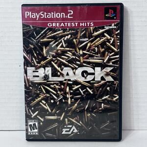 Black Sony PS2 2006 Greatest Hits Complete CIB With Manual